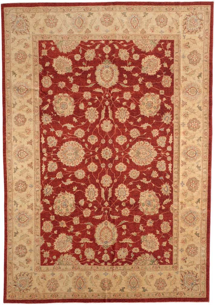 8' x 11' 5 Hand Knotted Ziegler Rug
