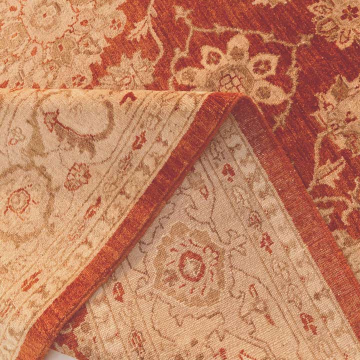 8' 1 x 10' 6 Hand Knotted Ziegler Rug