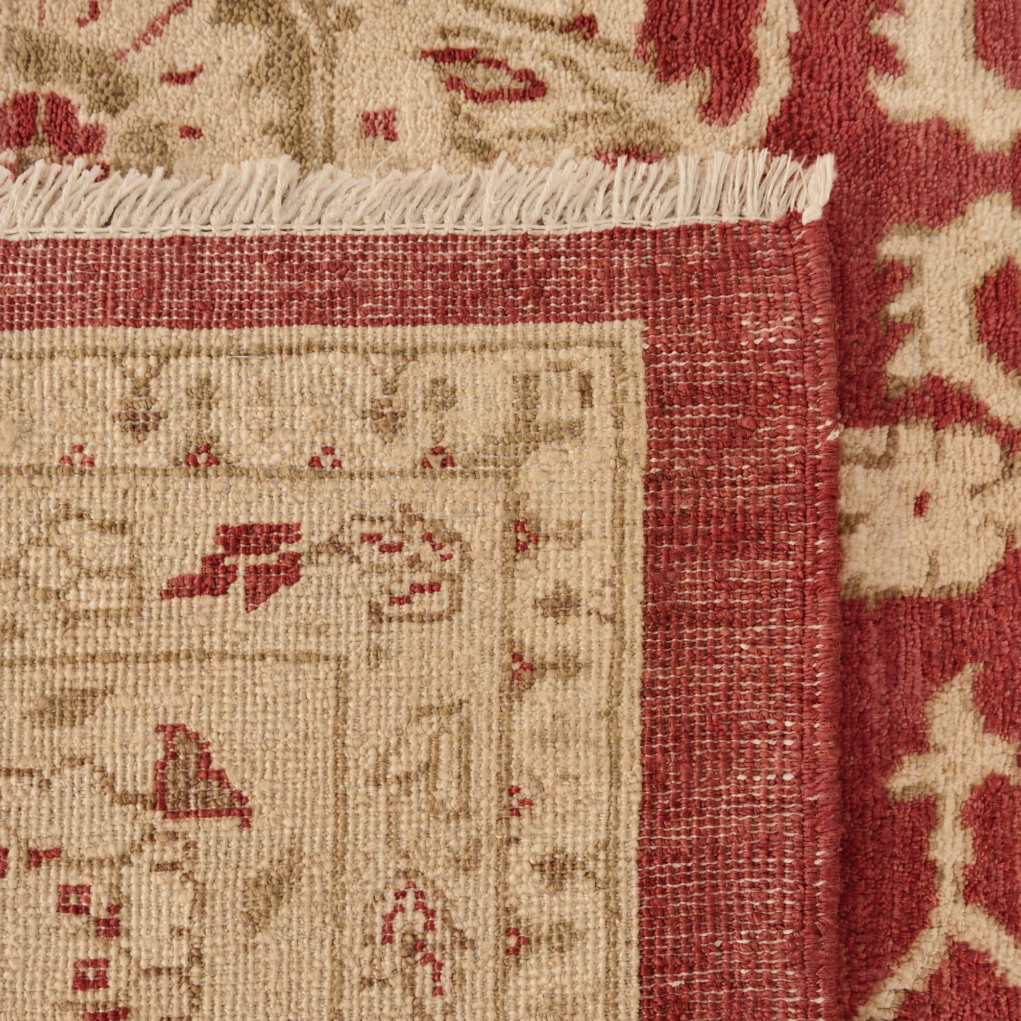245cm x 320cm Hand Knotted Ziegler Rug