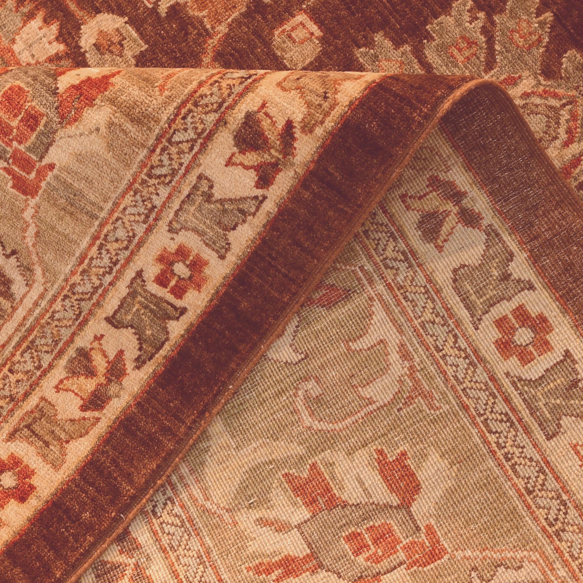 9' 5 x 12' 6 Hand Knotted Ziegler Rug