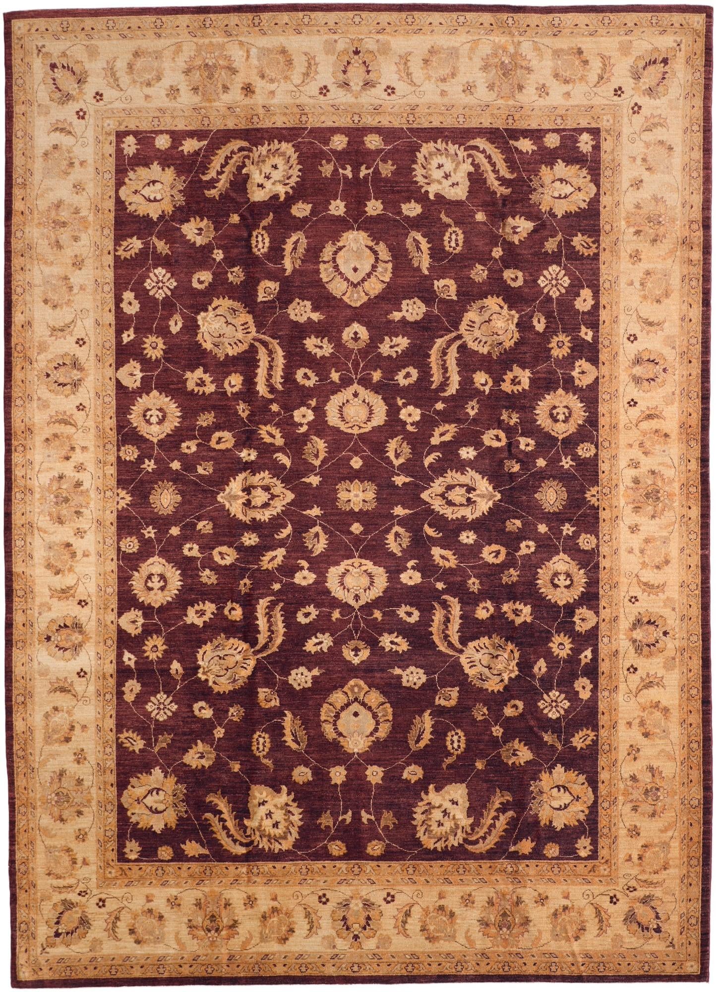10' 2 x 14' 1 Hand Knotted Ziegler Rug
