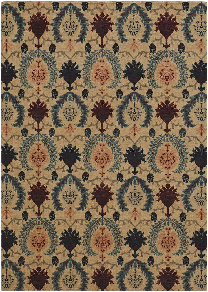 8' 9 x 12' 4 Hand Knotted Ziegler Rug