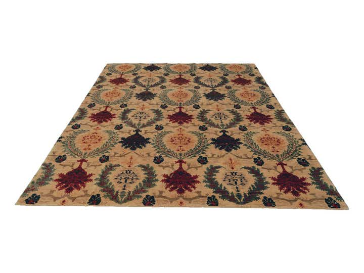 7' 3 x 10' 11 Hand Knotted Ziegler Rug