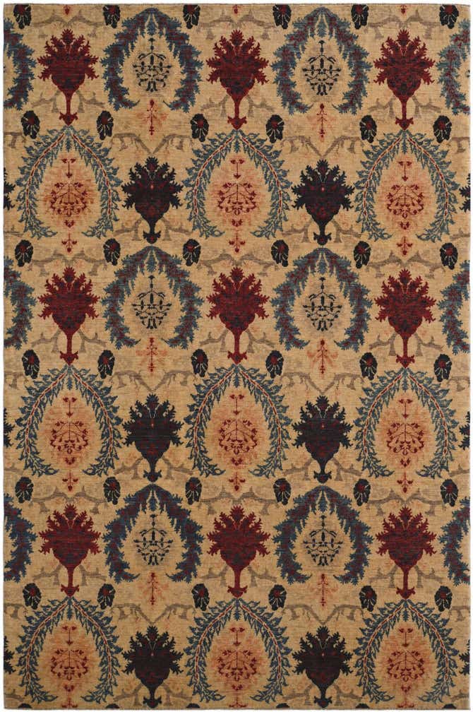 7' 3 x 10' 11 Hand Knotted Ziegler Rug