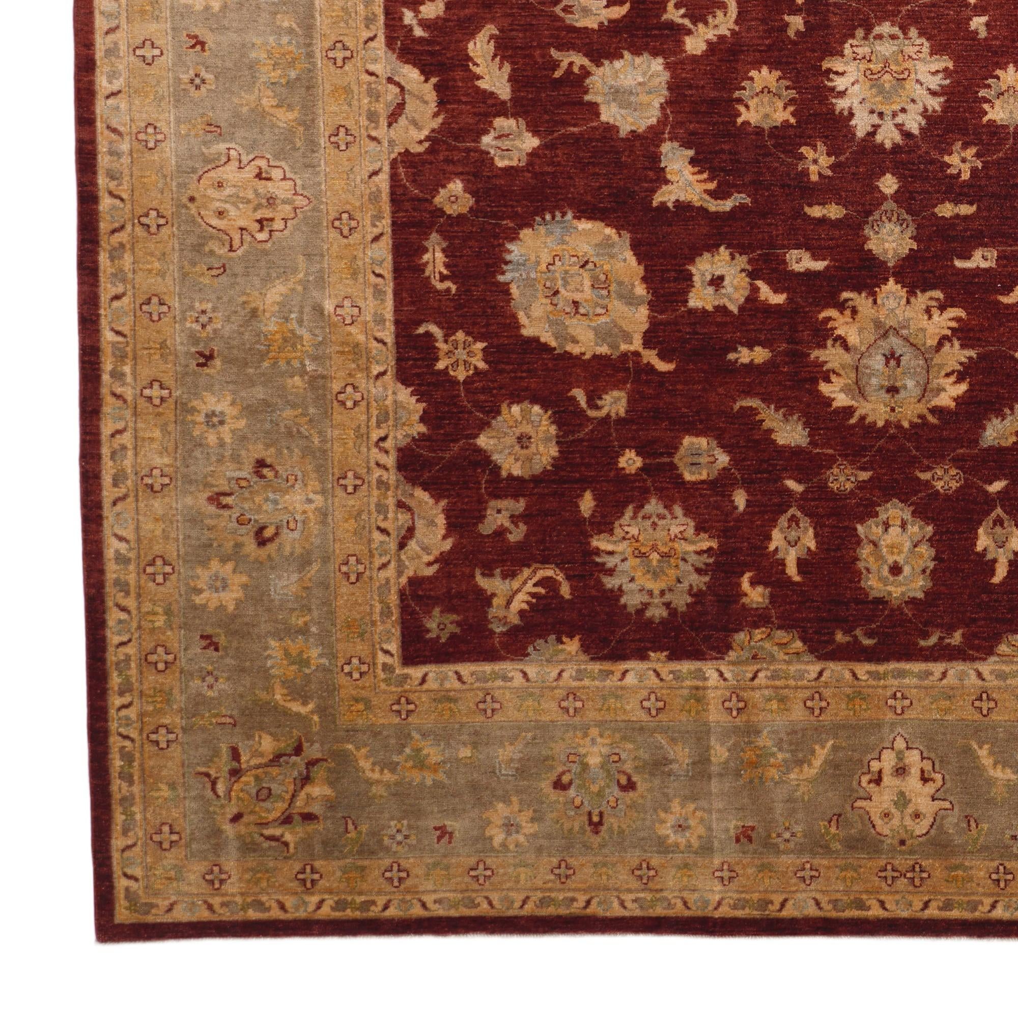 285cm x 360cm Hand Knotted Ziegler Rug