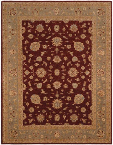 9' 3 x 11' 11 Hand Knotted Ziegler Rug