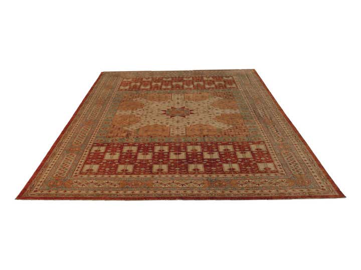 9' 1 x 12' 2 Hand Knotted Ziegler Rug