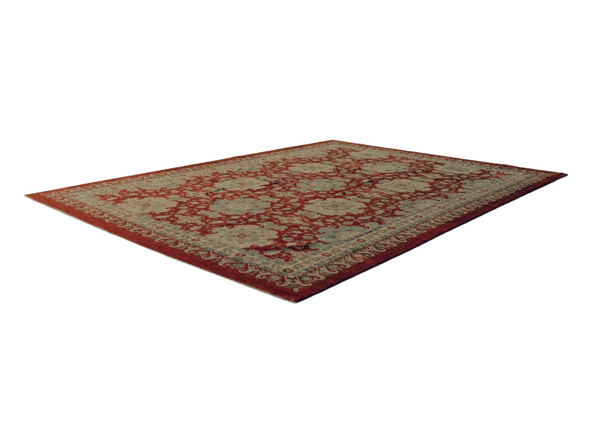 9' 9 x 13' 3 Hand Knotted Ziegler Rug