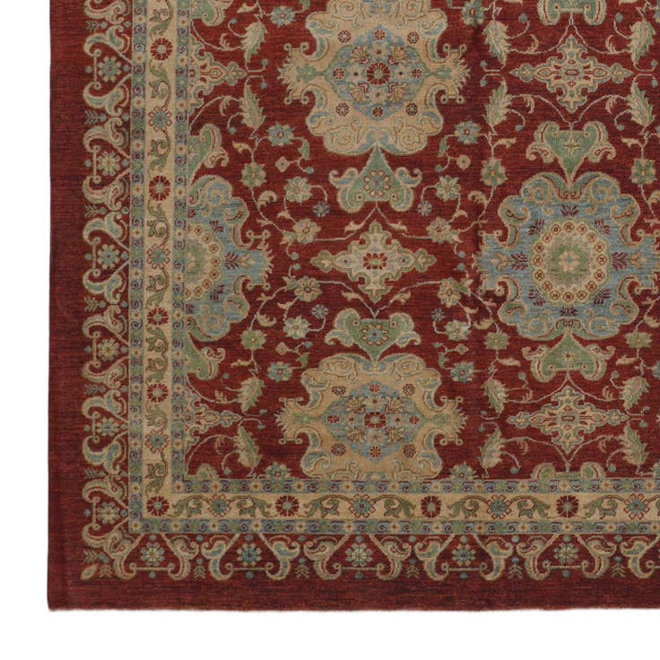 Detail image of 9' 9 x 13' 3 Hand Knotted Ziegler Rug