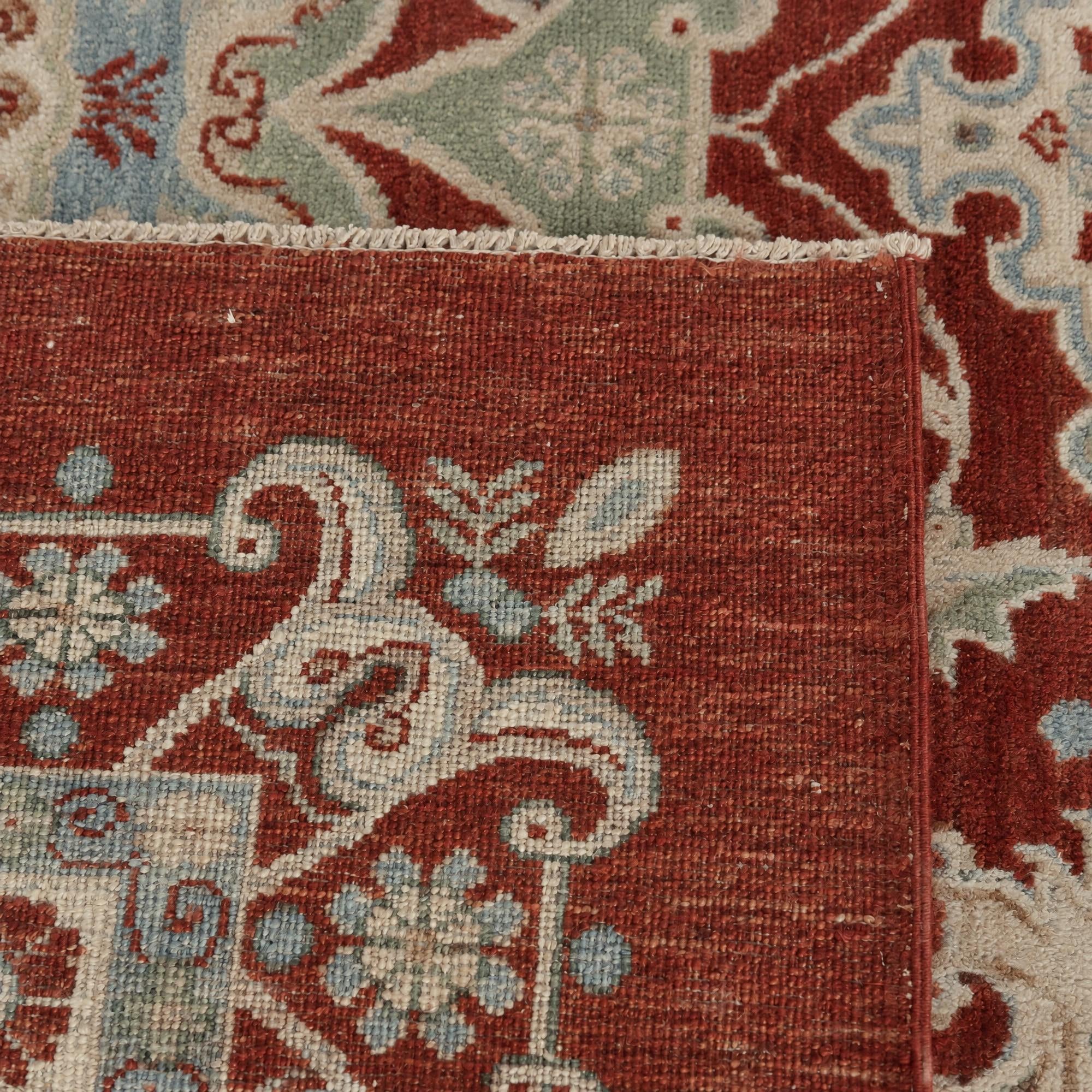 9' 9 x 13' 3 Hand Knotted Ziegler Rug