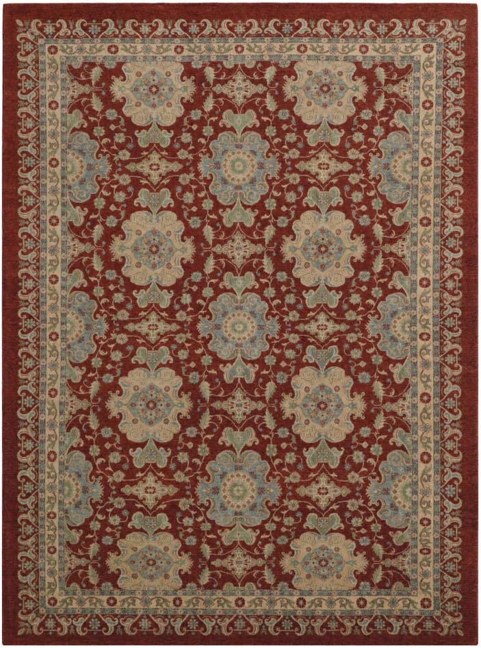 Detail image of 9' 9 x 13' 3 Hand Knotted Ziegler Rug