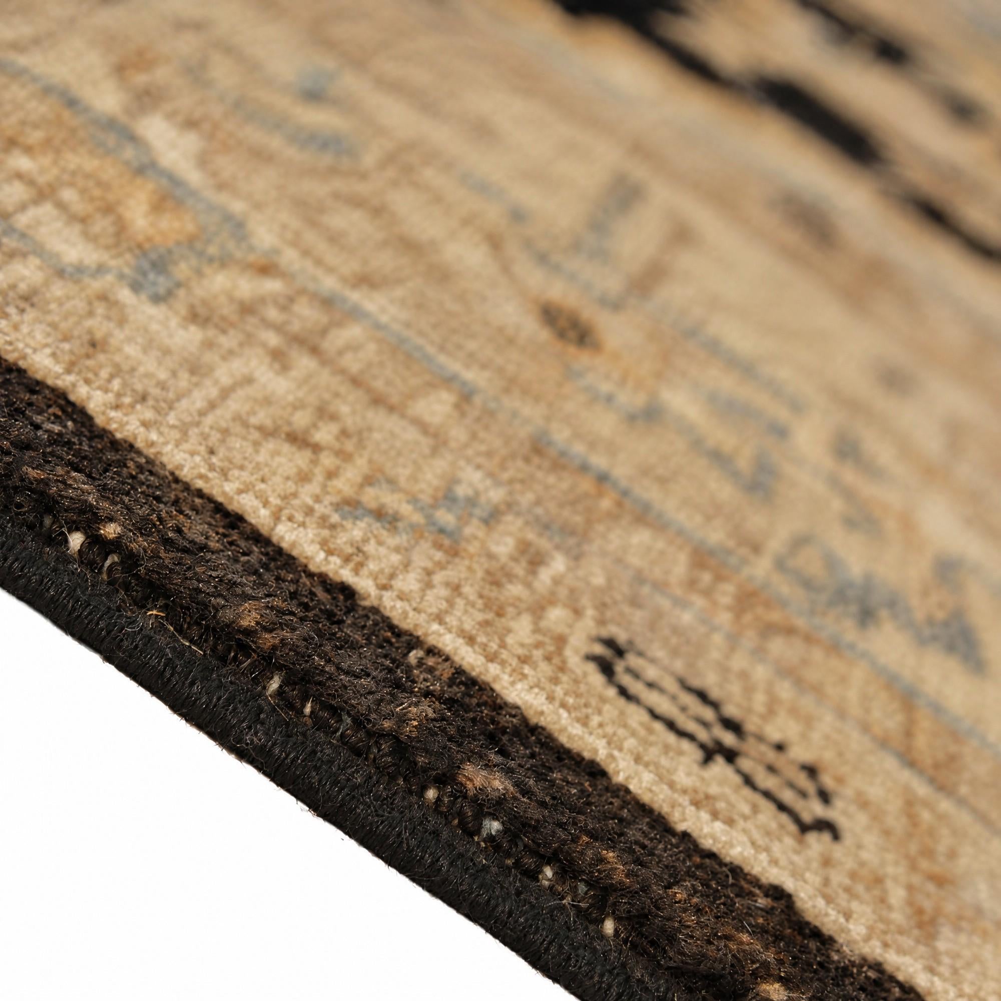 9' x 11' 11 Hand Knotted Ziegler Rug