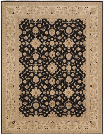 9' 2 x 12' Hand Knotted Ziegler Rug