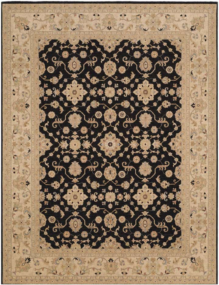 9' 2 x 12' Hand Knotted Ziegler Rug