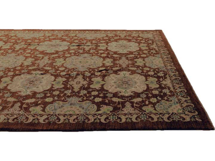 8' 4 x 10' 1 Hand Knotted Ziegler Rug