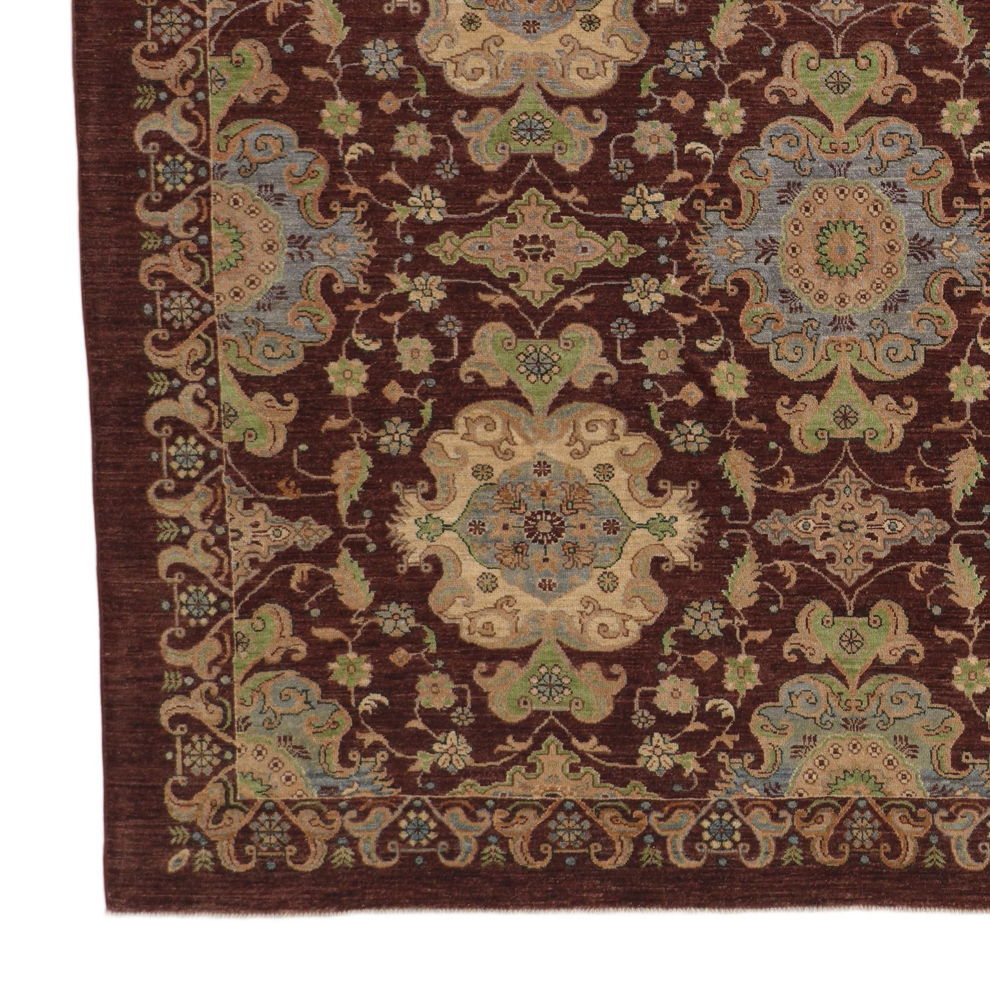 255cm x 305cm Hand Knotted Ziegler Rug