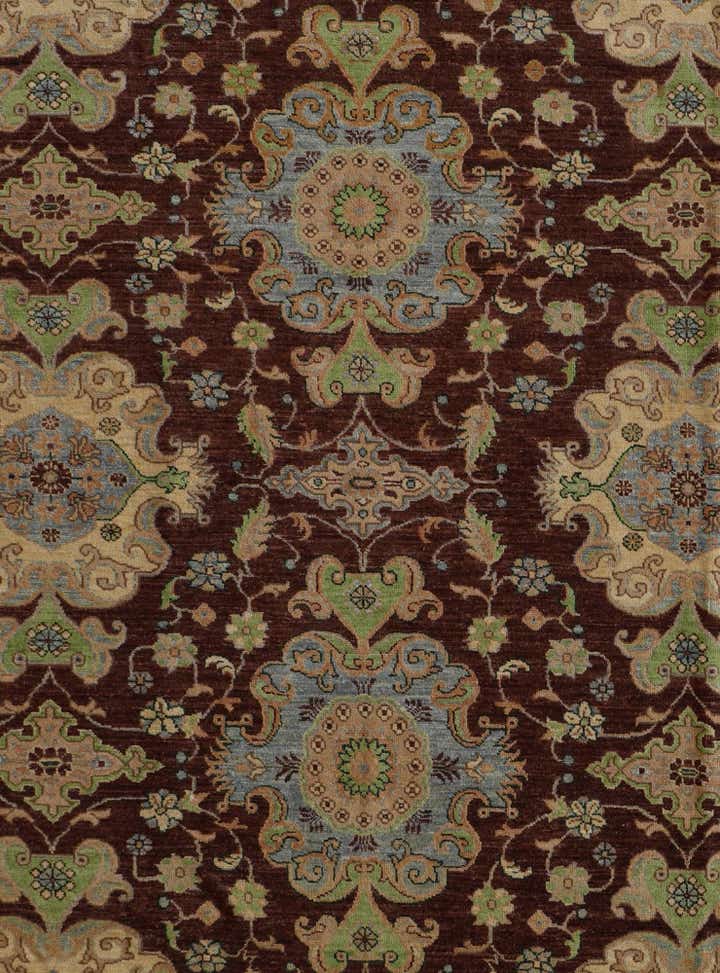 8' 4 x 10' 1 Hand Knotted Ziegler Rug