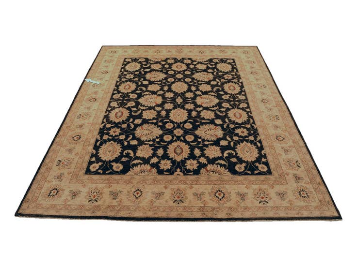 Detail image of 8' 2 x 9' 8 Hand Knotted Ziegler Rug