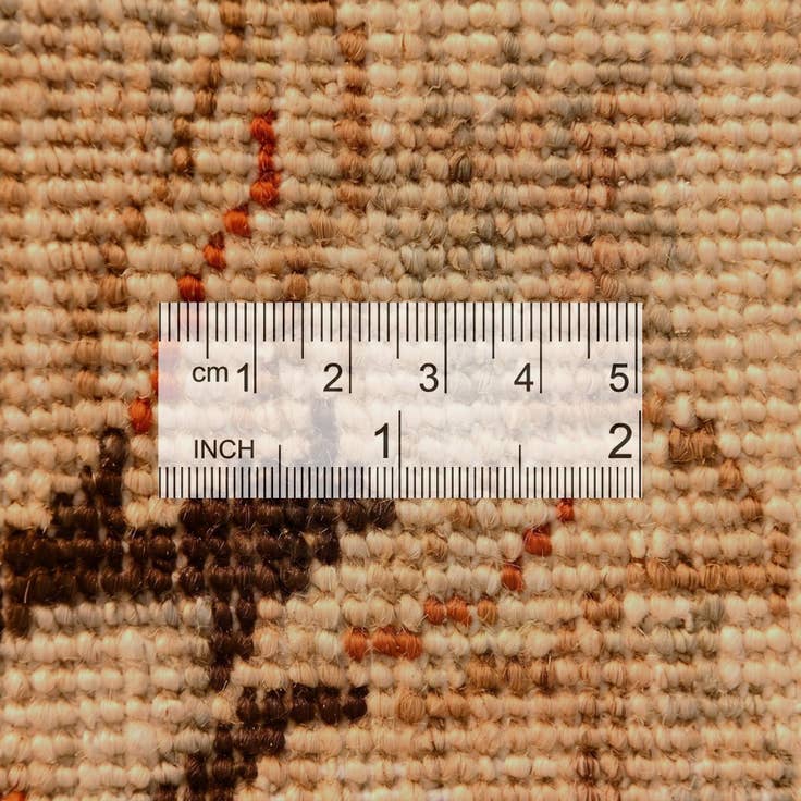 Detail image of 8' 2 x 9' 8 Hand Knotted Ziegler Rug