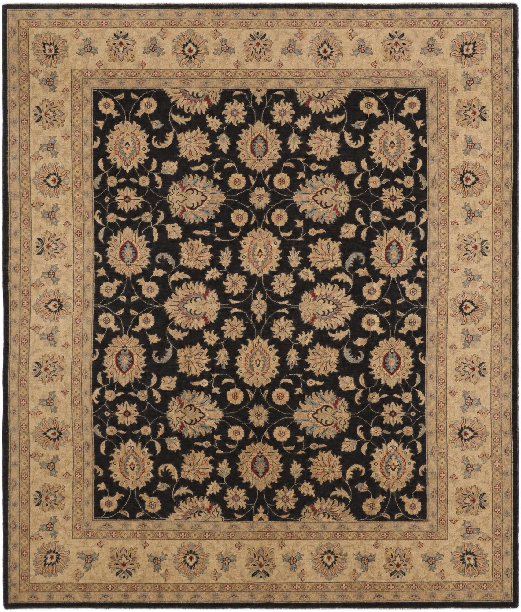 8' 2 x 9' 8 Hand Knotted Ziegler Rug
