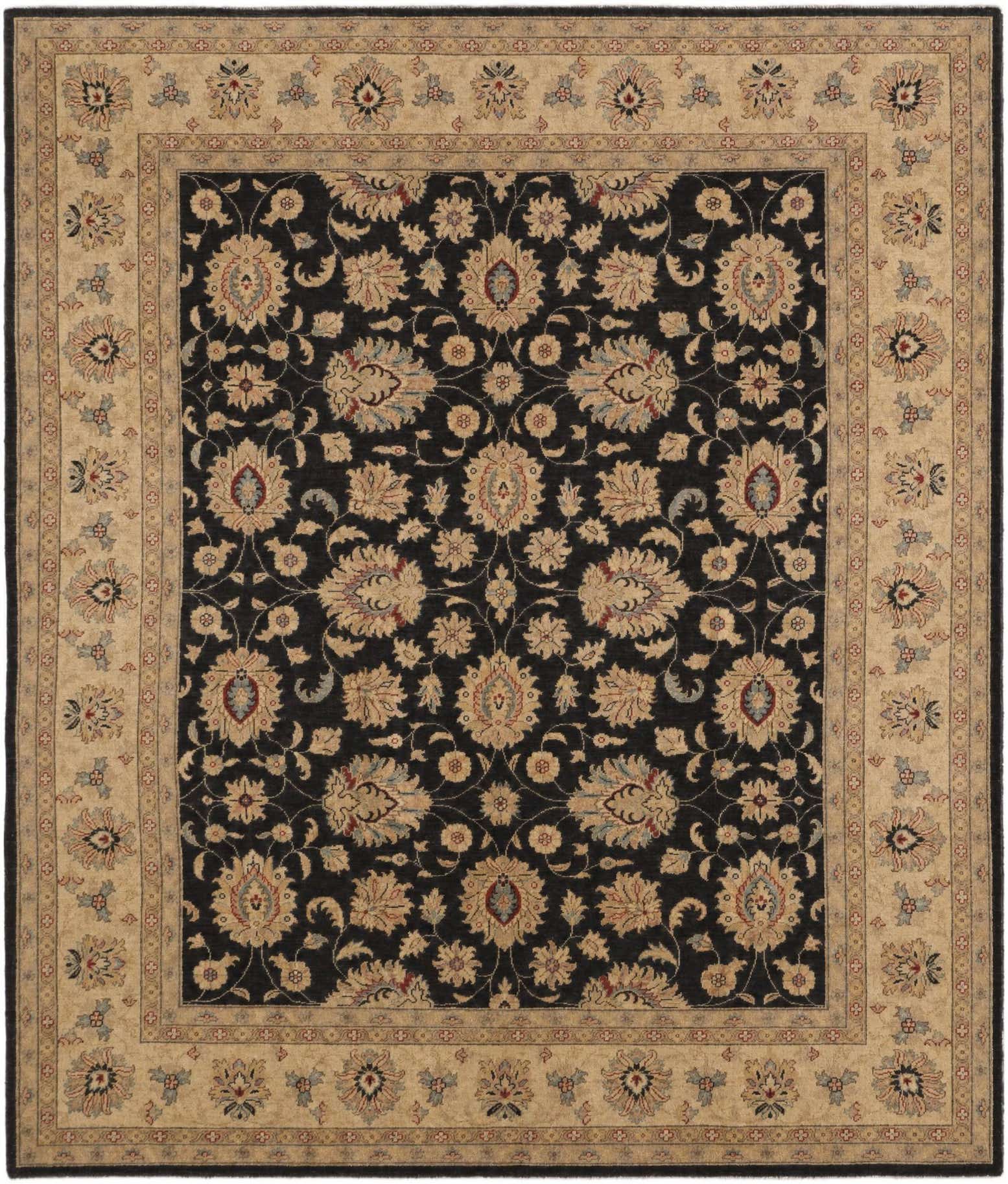 8' 2 x 9' 8 Hand Knotted Ziegler Rug