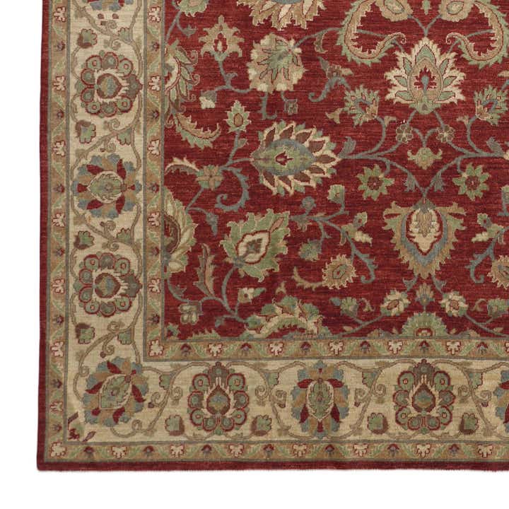 8' x 9' 11 Hand Knotted Ziegler Rug