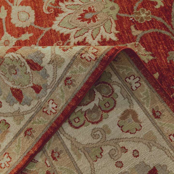 8' x 9' 11 Hand Knotted Ziegler Rug