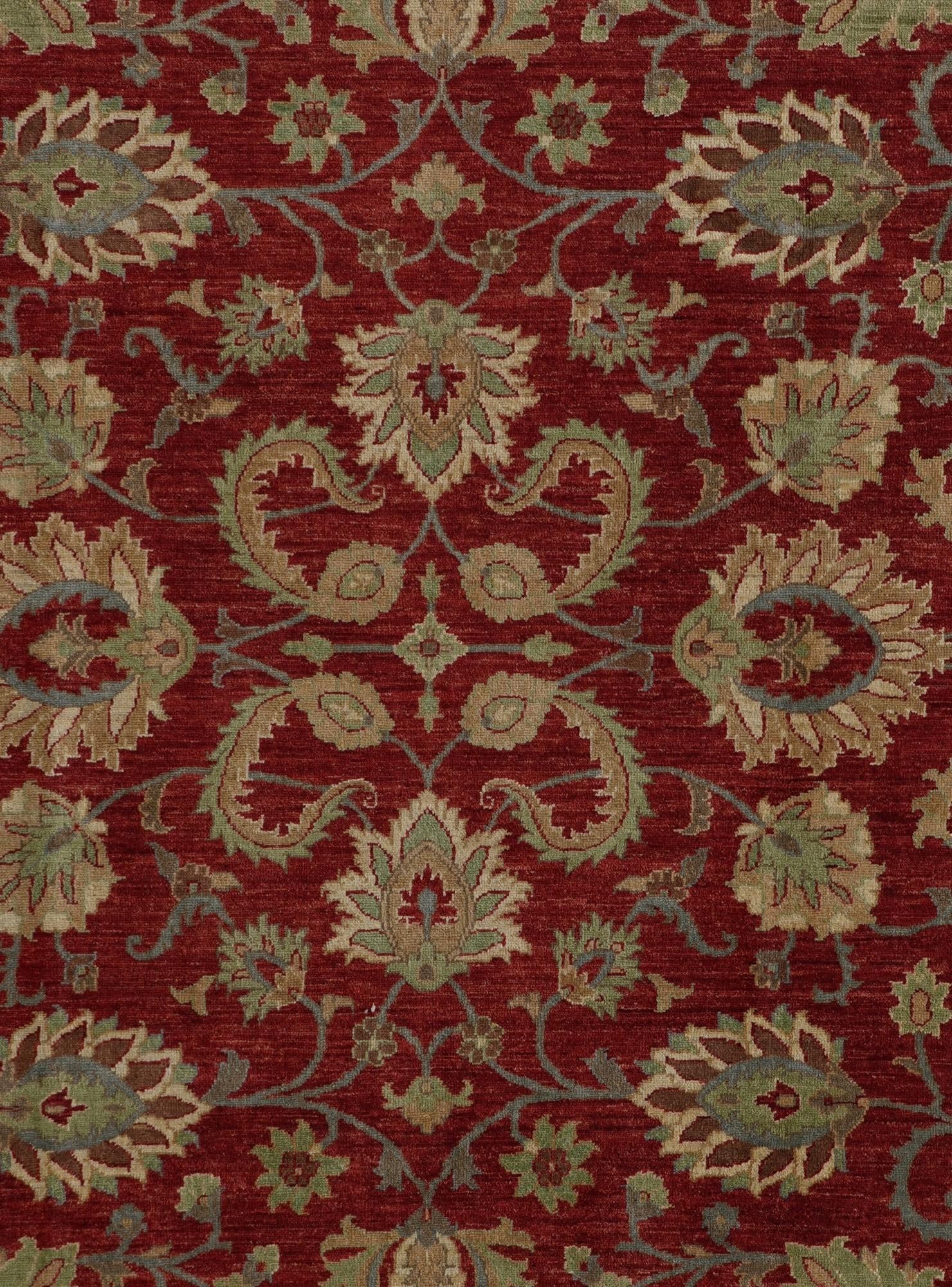 8' x 9' 11 Hand Knotted Ziegler Rug
