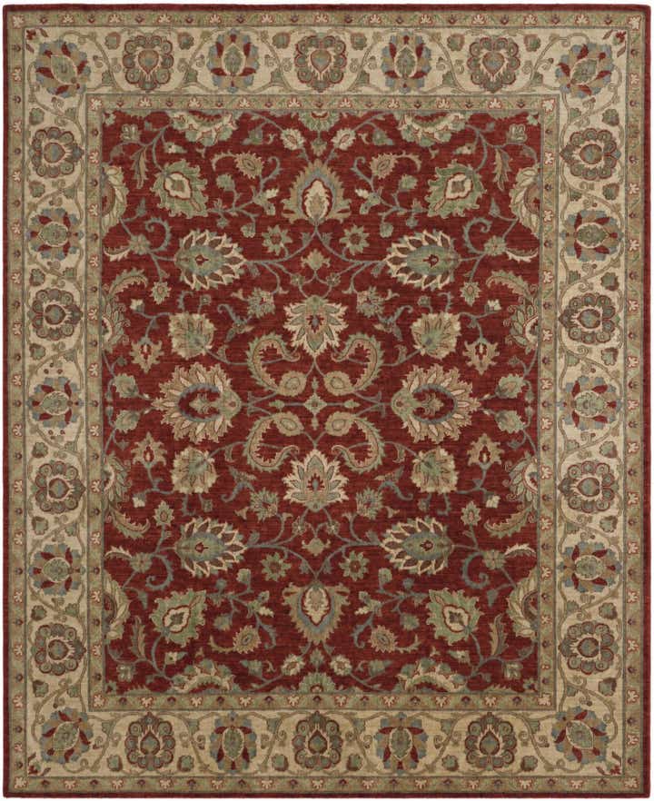 8' x 9' 11 Hand Knotted Ziegler Rug
