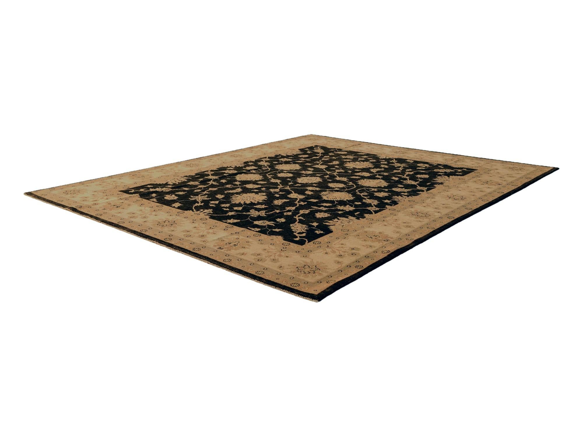 8' x 9' 9 Hand Knotted Ziegler Rug