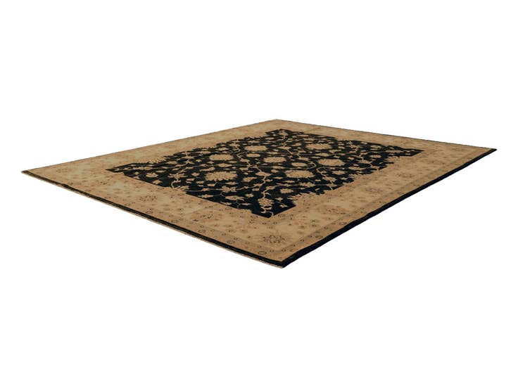Detail image of 8' x 9' 9 Hand Knotted Ziegler Rug