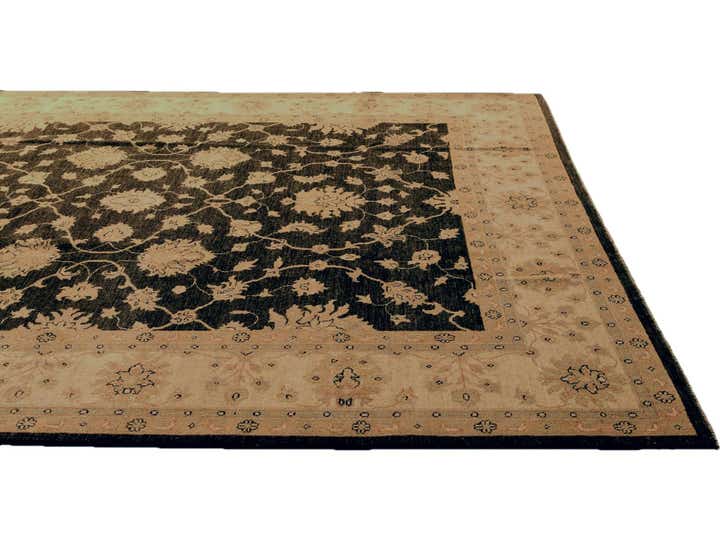 8' x 9' 9 Hand Knotted Ziegler Rug