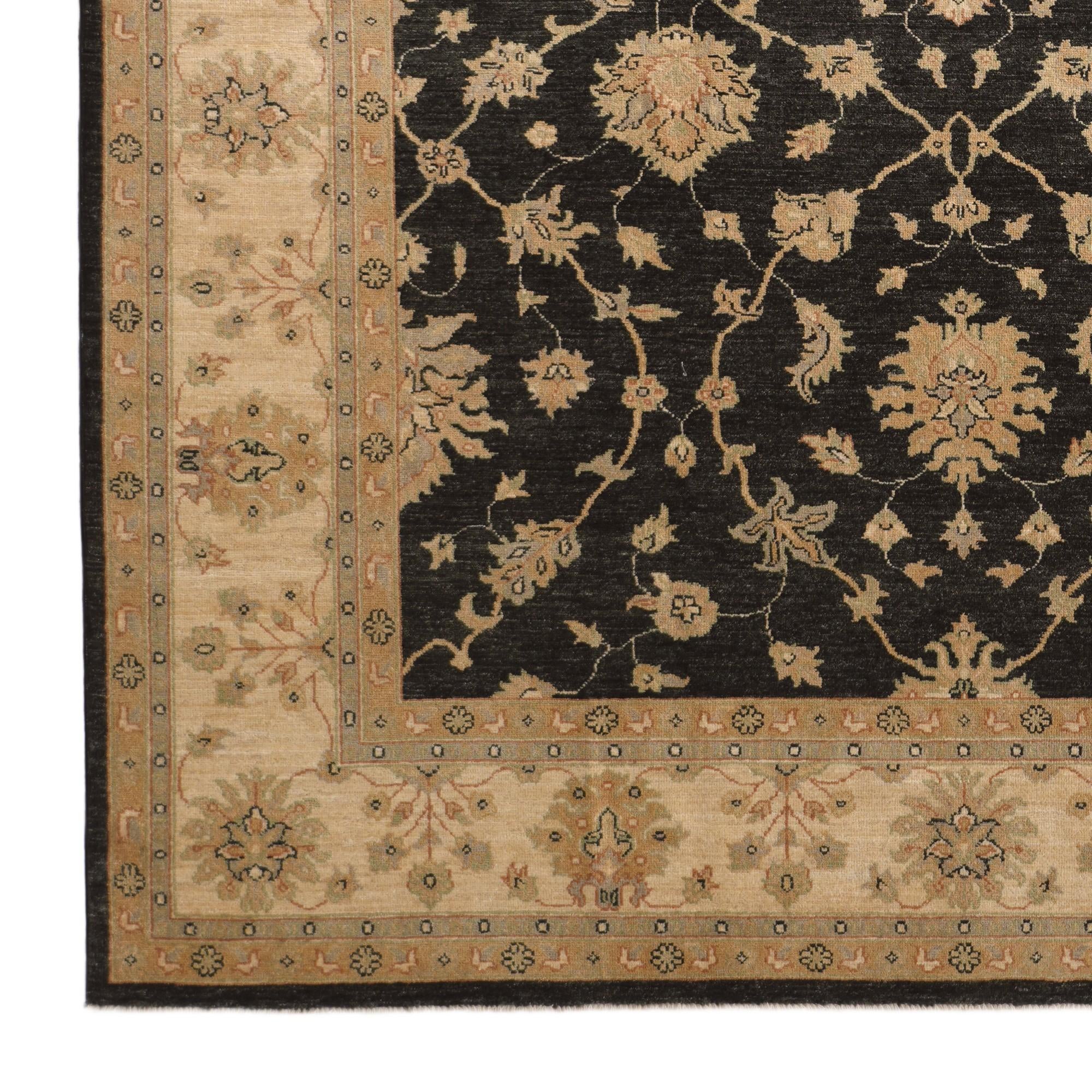 8' x 9' 9 Hand Knotted Ziegler Rug