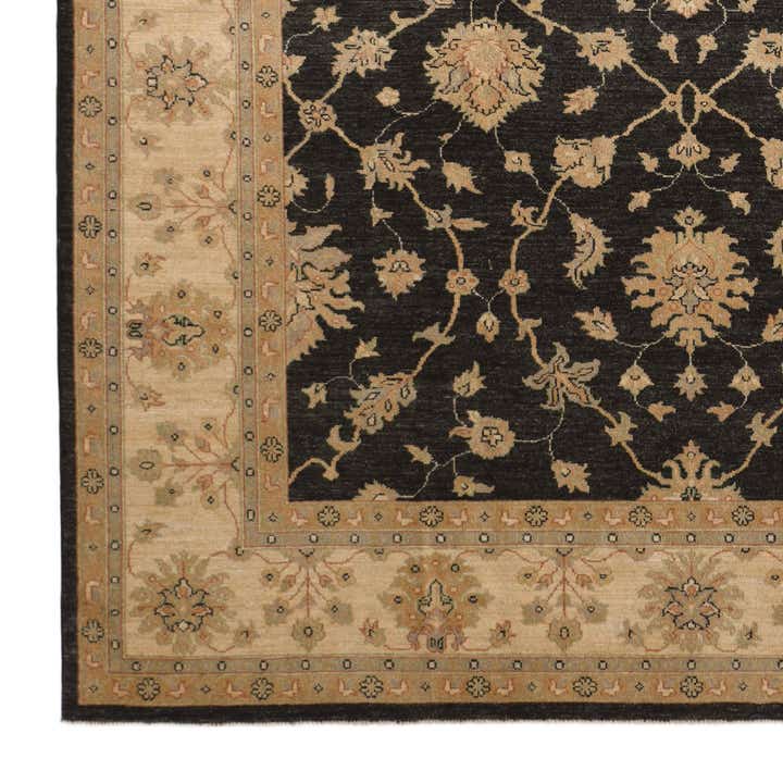 8' x 9' 9 Hand Knotted Ziegler Rug
