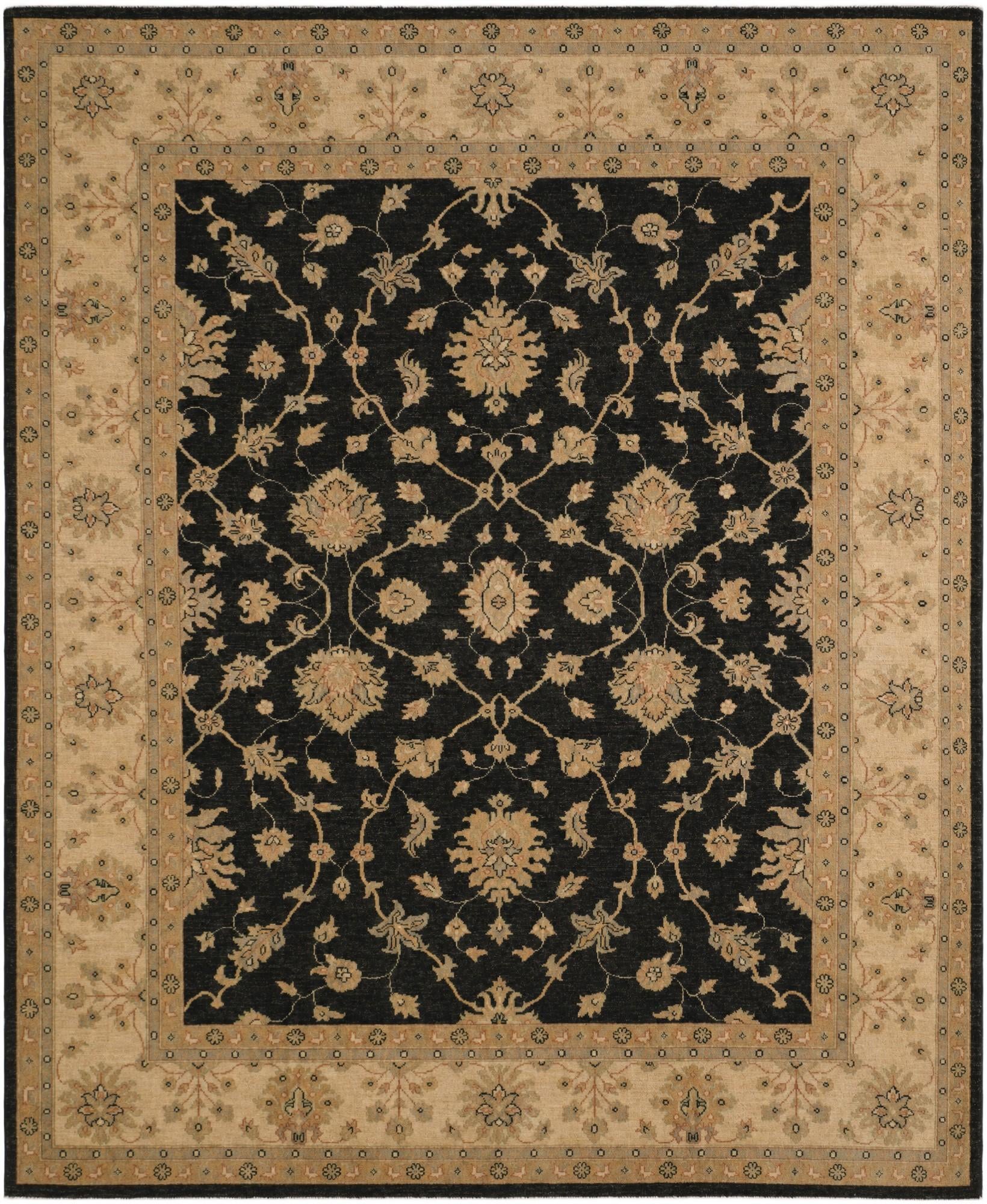 8' x 9' 9 Hand Knotted Ziegler Rug