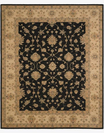 8' x 9' 9 Hand Knotted Ziegler Rug