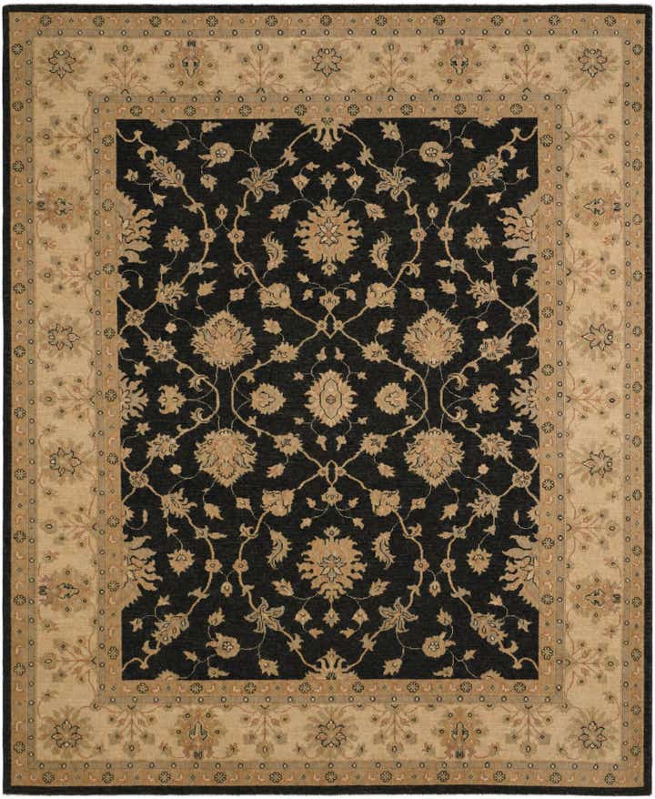 8' x 9' 9 Hand Knotted Ziegler Rug