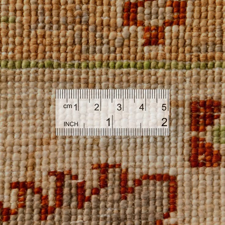 Detail image of 11' 4 x 14' 3 Hand Knotted Ziegler Rug