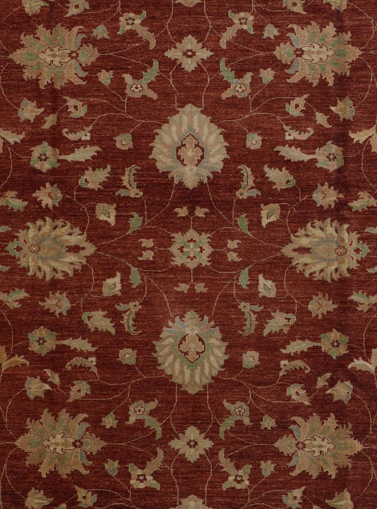 11' 4 x 14' 3 Hand Knotted Ziegler Rug