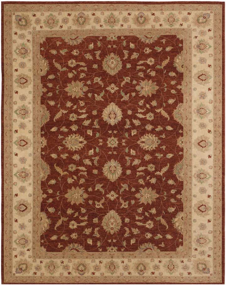 11' 4 x 14' 3 Hand Knotted Ziegler Rug