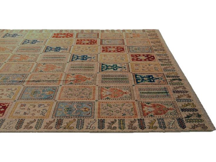 Detail image of 8' 3 x 10' 3 Hand Knotted Ziegler Rug