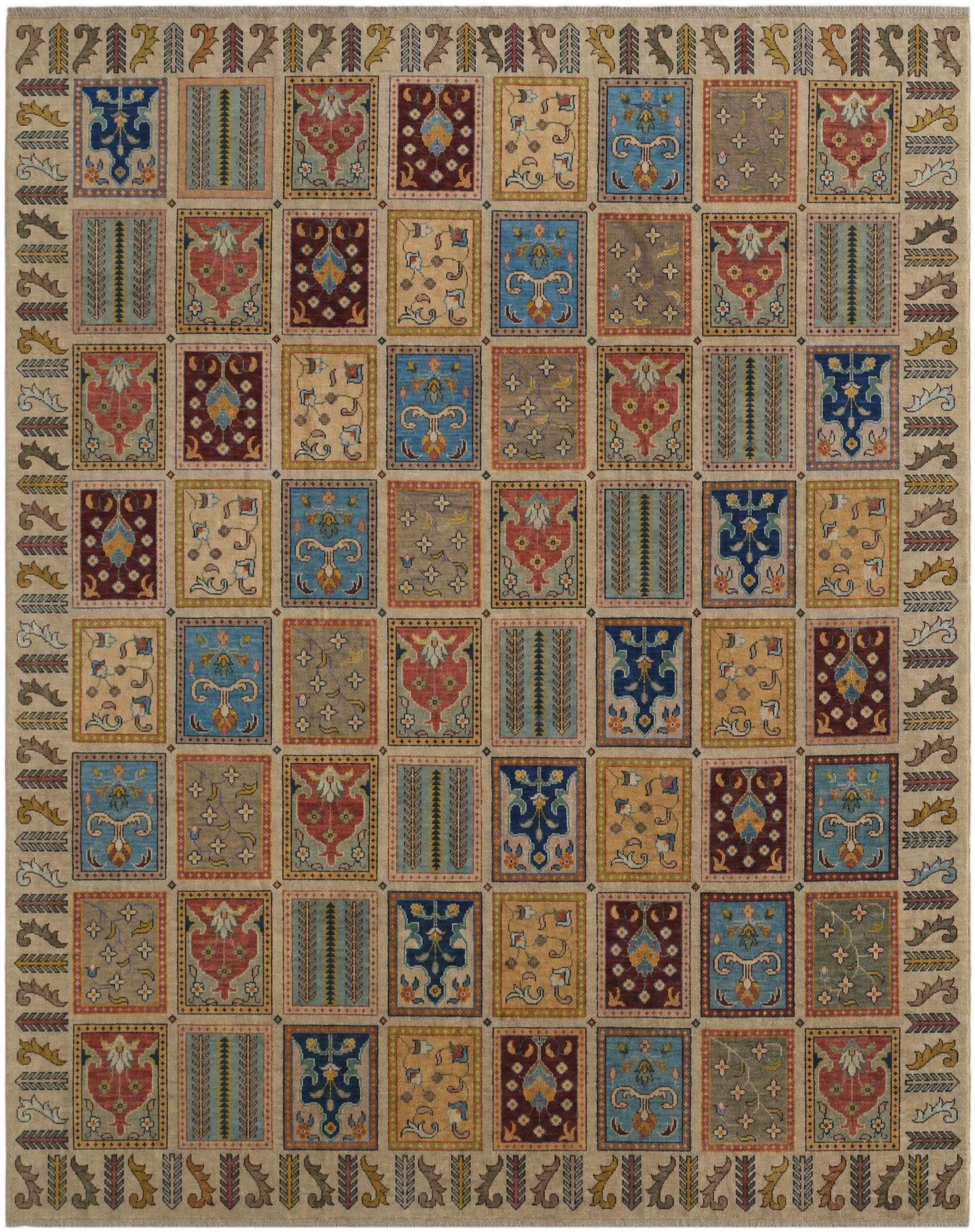 8' 3 x 10' 3 Hand Knotted Ziegler Rug