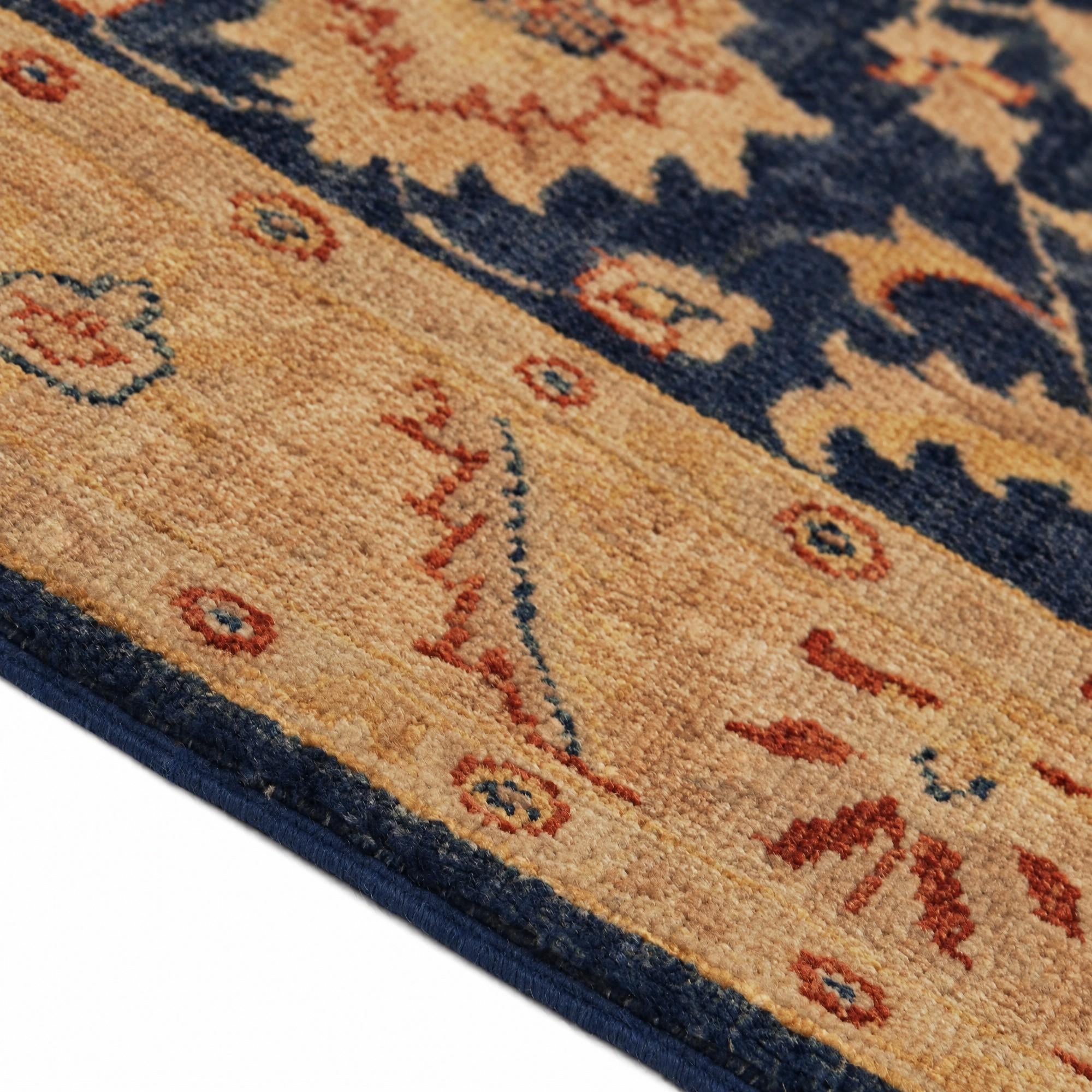 80cm x 120cm Hand Knotted Ziegler Rug