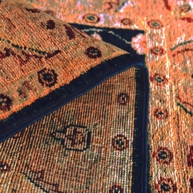 Detail image of 2' 7 x 4' Hand Knotted Ziegler Rug