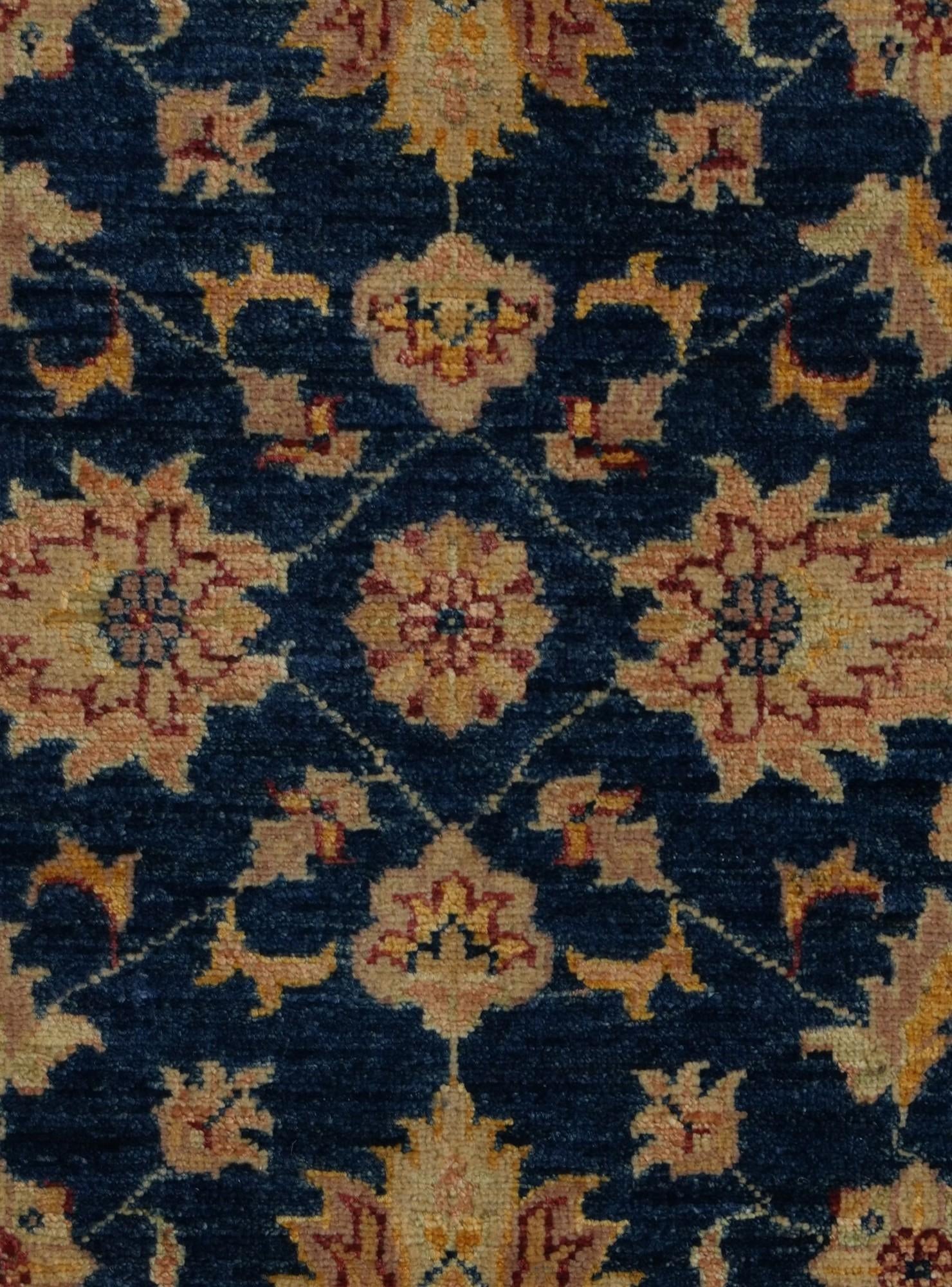 2' 7 x 4' Hand Knotted Ziegler Rug