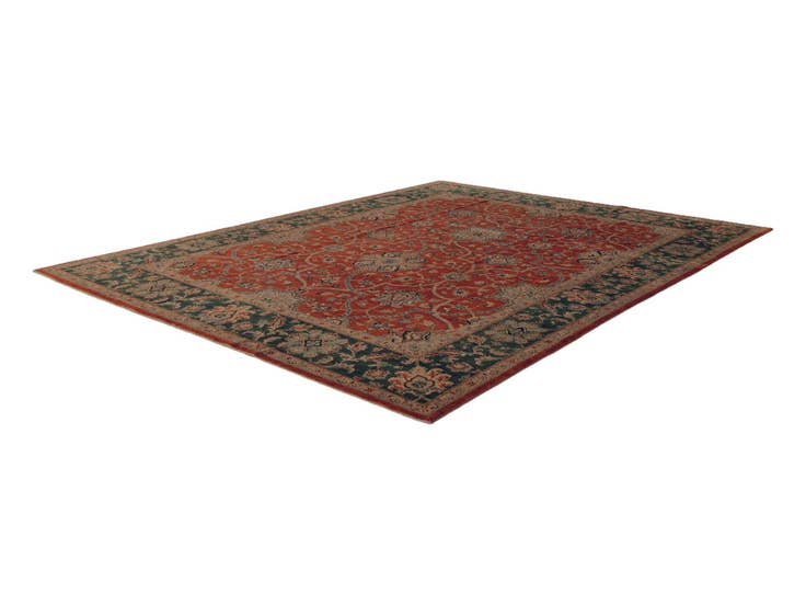Detail image of 8' 2 x 10' 5 Hand Knotted Ziegler Rug