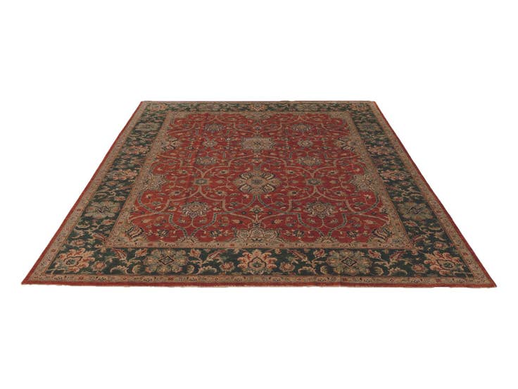 Detail image of 8' 2 x 10' 5 Hand Knotted Ziegler Rug