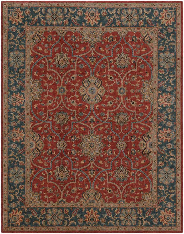 8' 2 x 10' 5 Hand Knotted Ziegler Rug