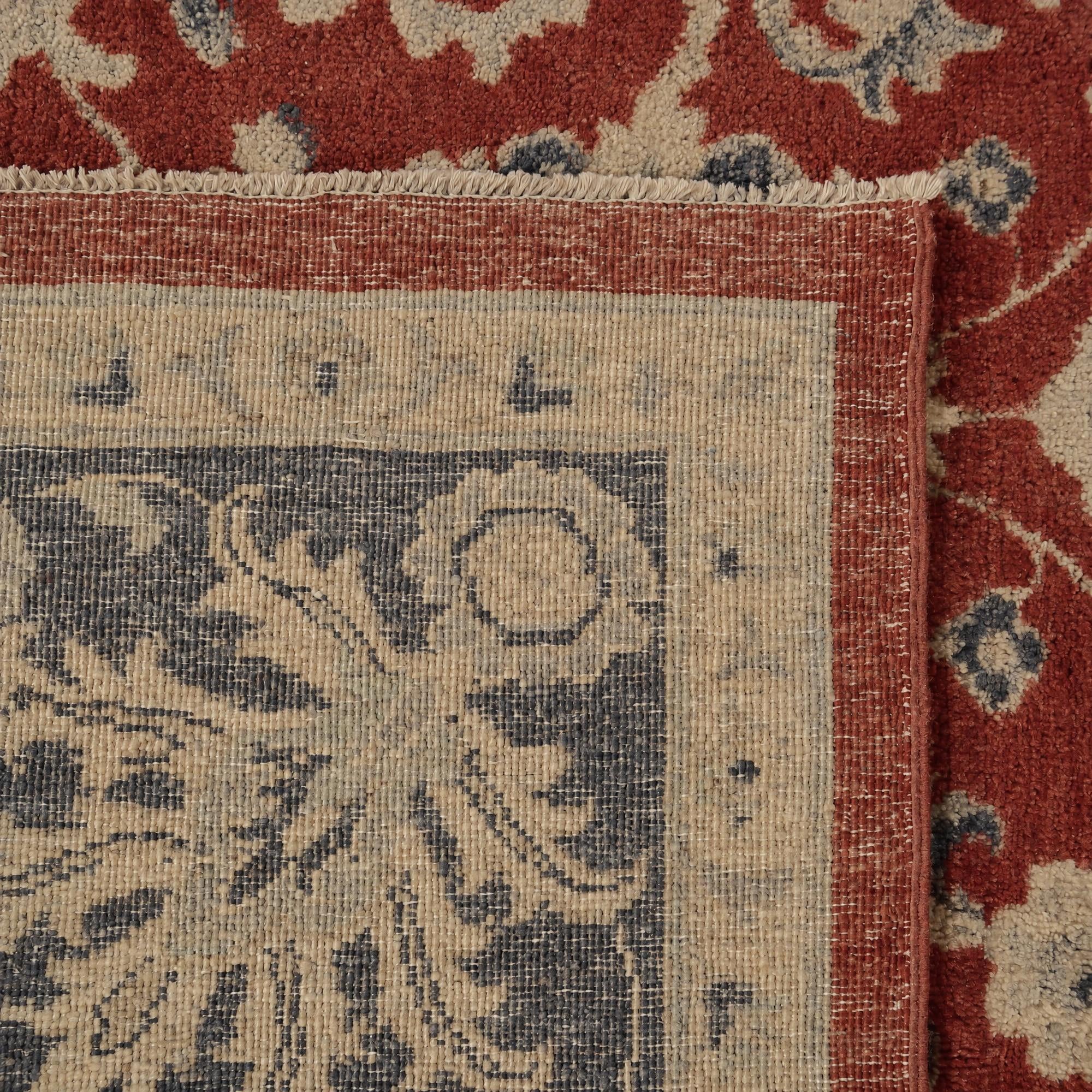 8' 10 x 12' Hand Knotted Ziegler Rug