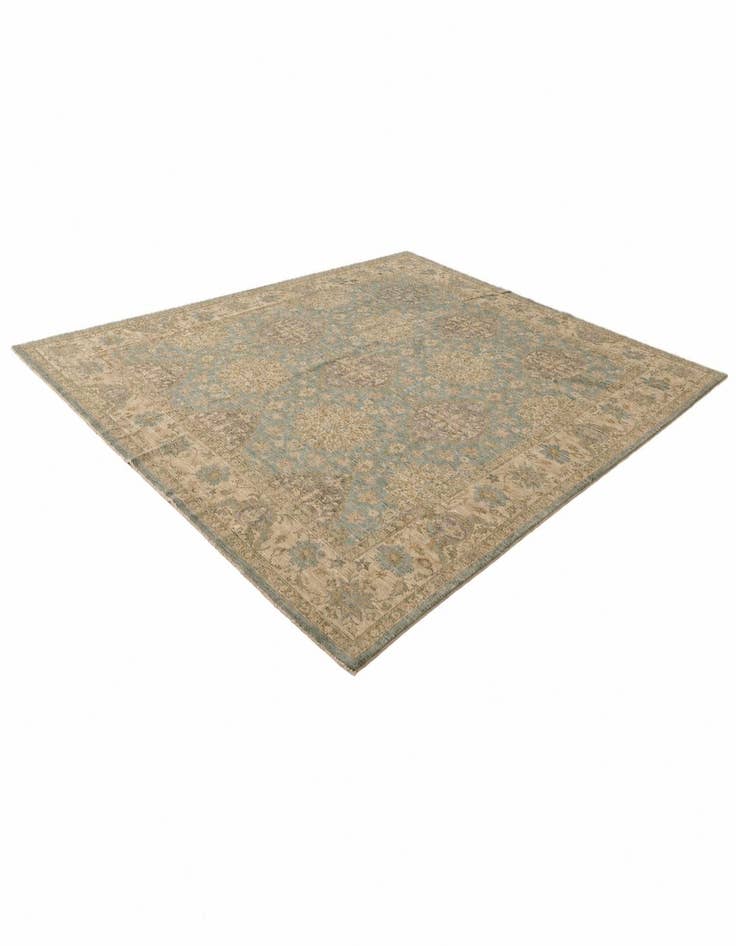 Detail image of 8' 11 x 10' 11 Hand Knotted Ziegler Rug